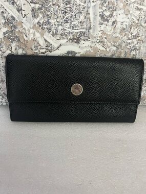 Bvgari Black PVC Wallet